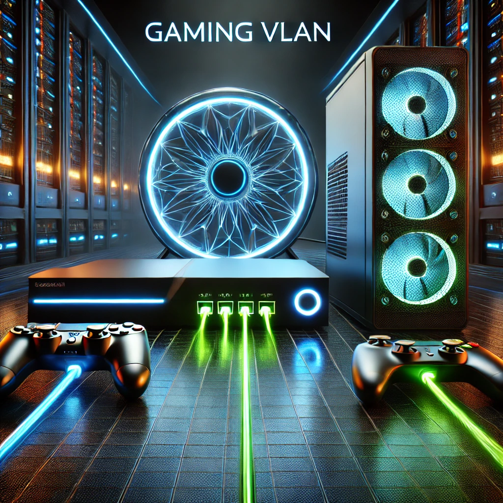 -A-visually-striking-image-for-a-gaming-VLAN-webpage.-The-image-features-a-glowing-futuristic-gaming-console-and-a-high-performance-gaming-PC-both